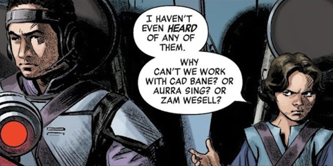 Jango and Boba Fett Discuss Other Bounty Hunters in Age of Republic Comic
