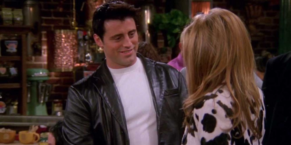 Joey Tribbiani wearing a Leather Jacket on Friends.