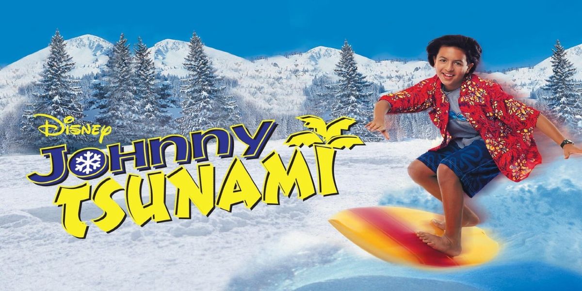 A promotional image for the Disney Channel original film Johnny Tsunami.