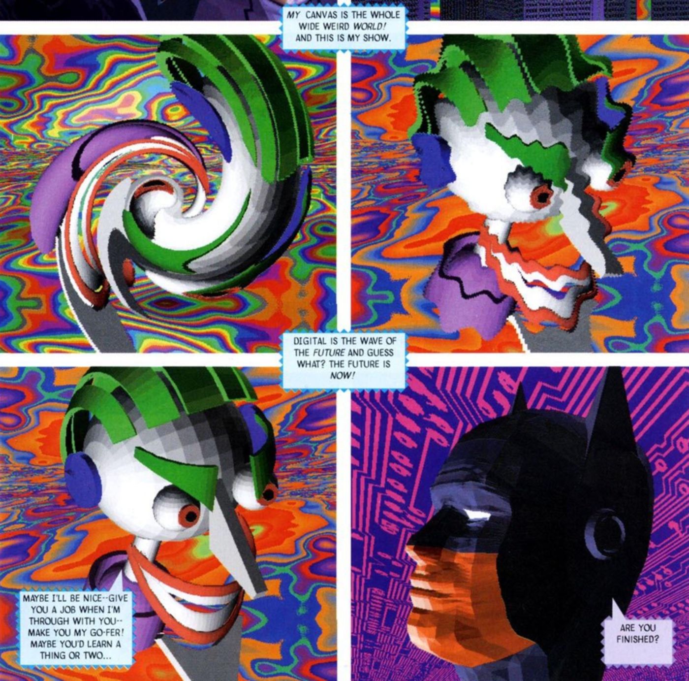 Joker and Batman Digital Justice DC Comics