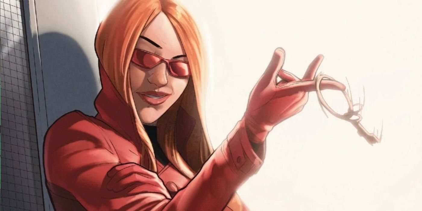 Julia Carpenter as Madame Web in Marvel Comics.