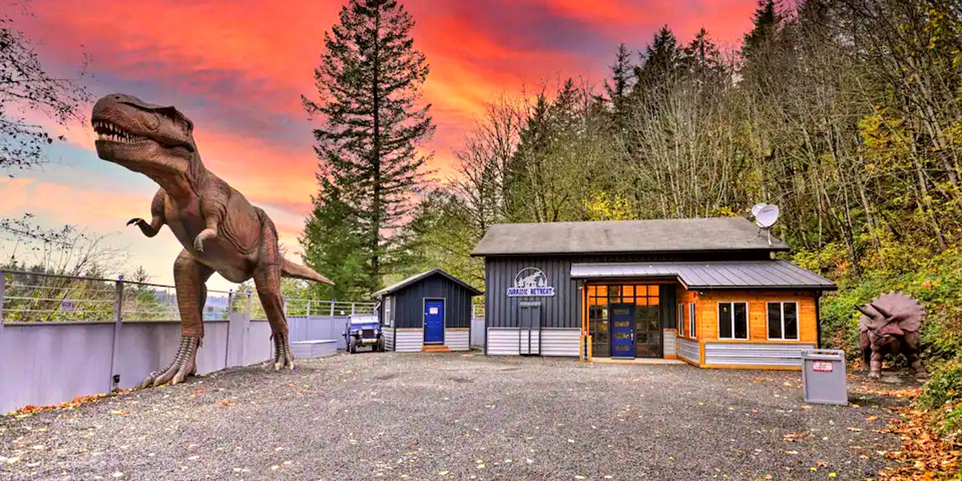 Jurassic ParkThemed Airbnb Comes With Life Sized Animatronic Dinosaurs