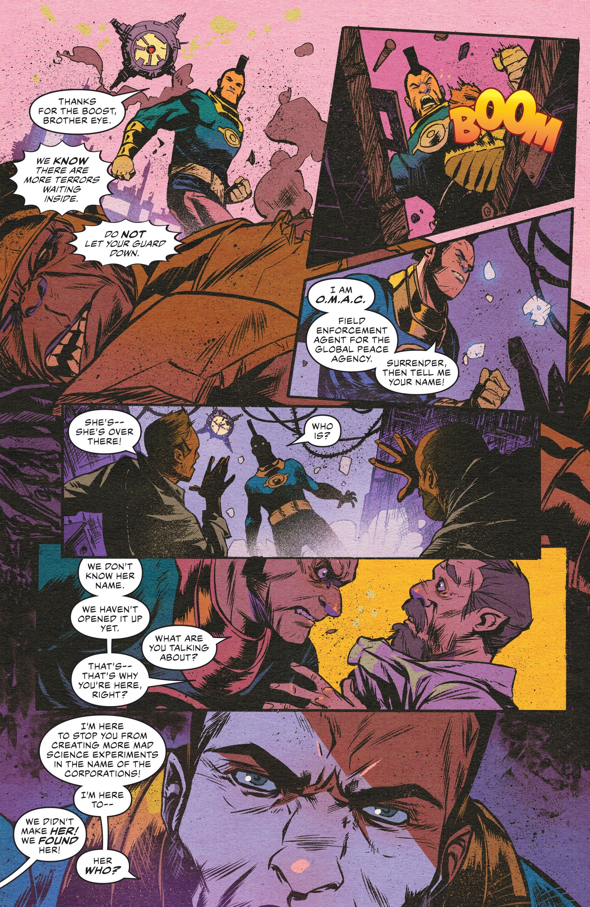 Justice League Annual 2022 preview page