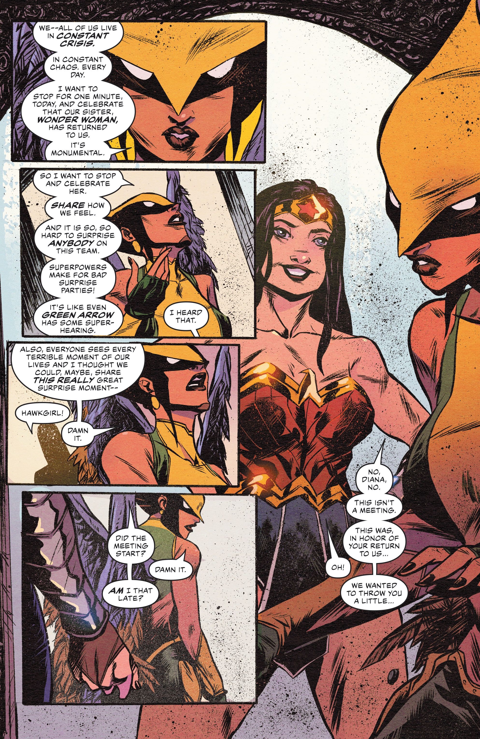 Justice League Annual 2022 preview page