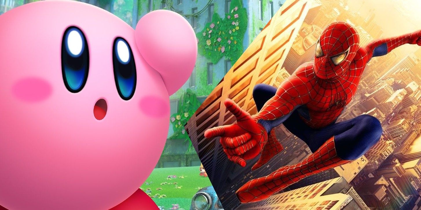 Kirby Spiderman Mouthful Mode Viral Meme