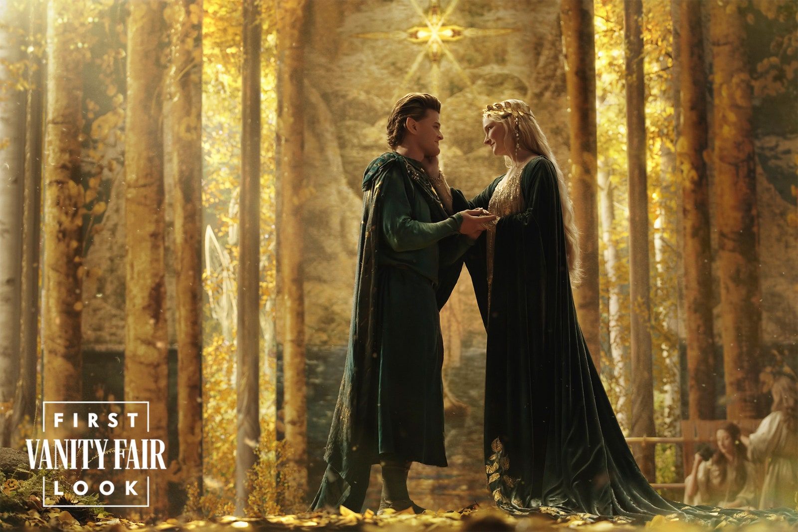 LOTR: The Rings of Power First Images Reveal Young Galadriel & Elrond