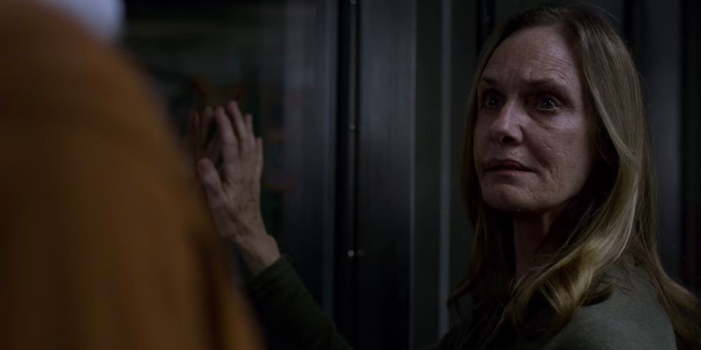 Lisa Emery as Kilgrave's mother in Jessica Jones