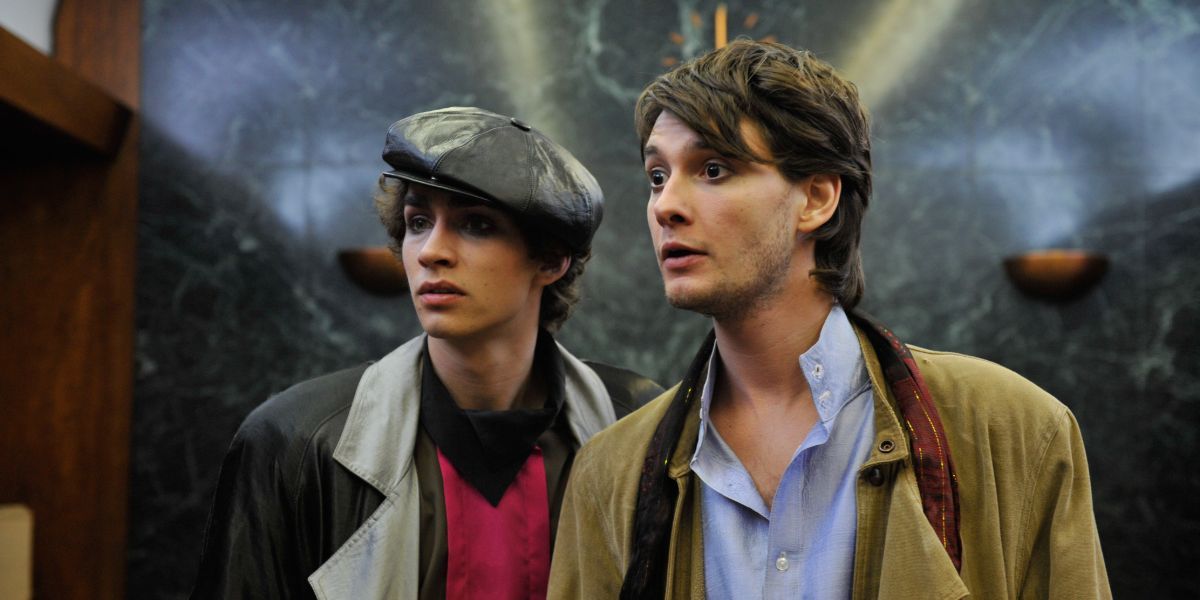 Robert Sheehan and Ben Barnes in Killing Bono (2011)