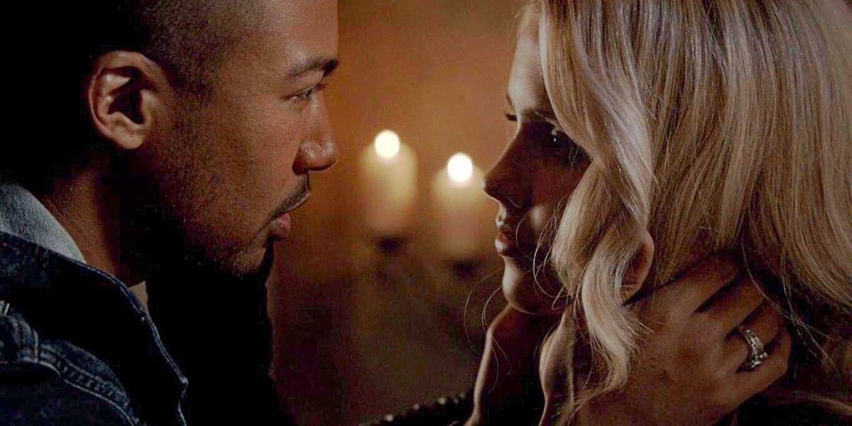 Marcel and Rebekah hold each other in the originals