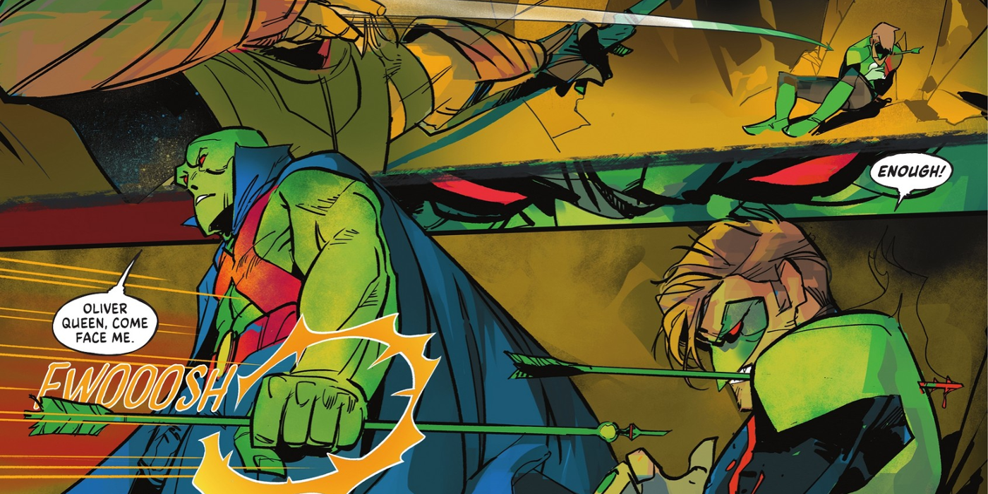 Martian Manhunter Green Arrow