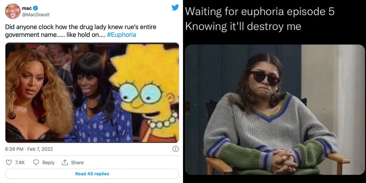 Memes about what every fan has been thinking about Euphoria season 2