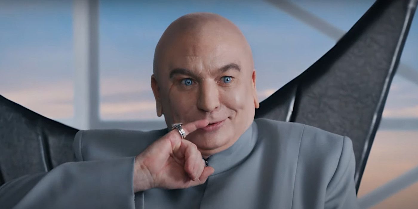 Dr. Evil in the General Motors Austin Powers Super Bowl ad in 2022