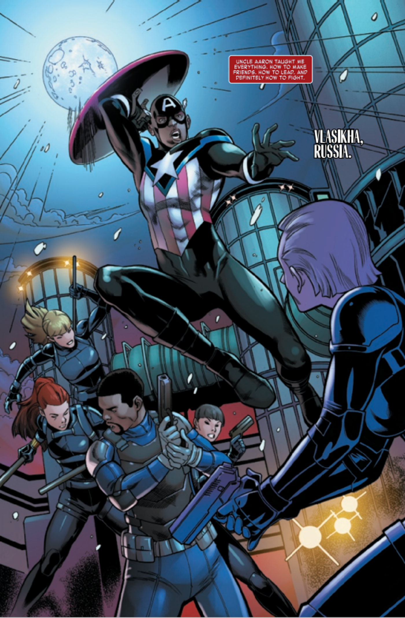 Miles-Morales-Captain-America-PAGE 1 PREVIEW