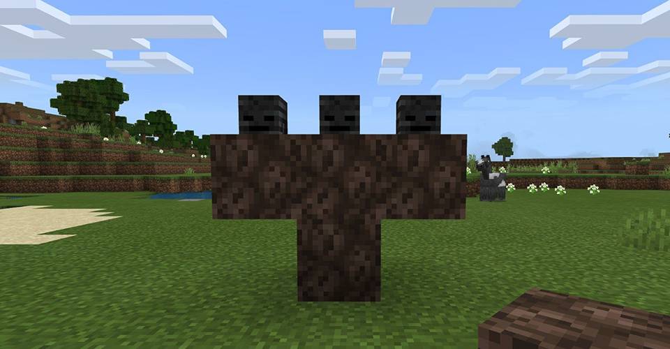 Minecraft How To Spawn A Wither Boss Screen Rant Minecraft How To Spawn A Wither Boss Screen Rant