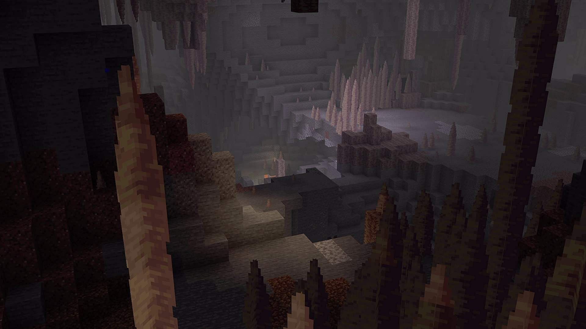 Minecraft Seed Dripstone Cave 1.18 Feb 2022