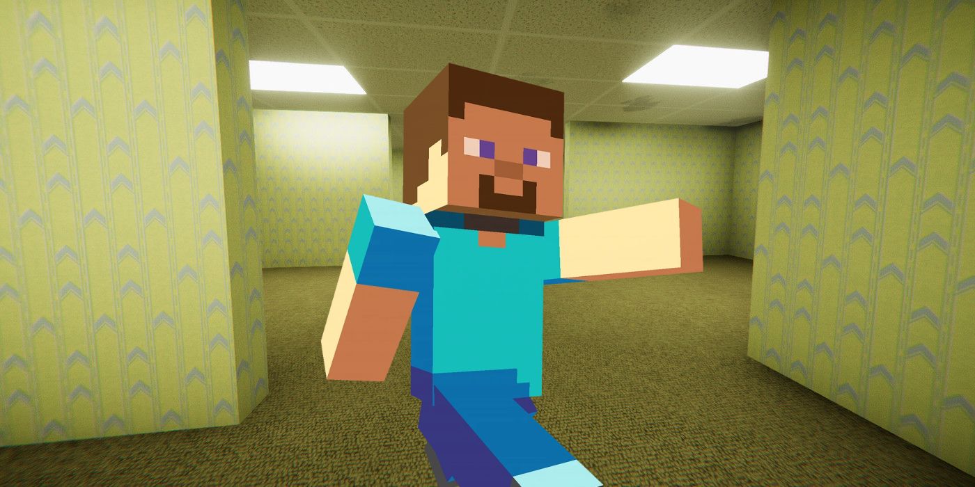 Minecraft CREEPYPASTA: The Backrooms, The Backrooms