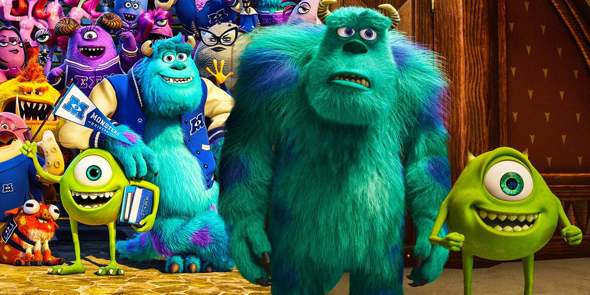 Monsters university retconned Mike and sully origin