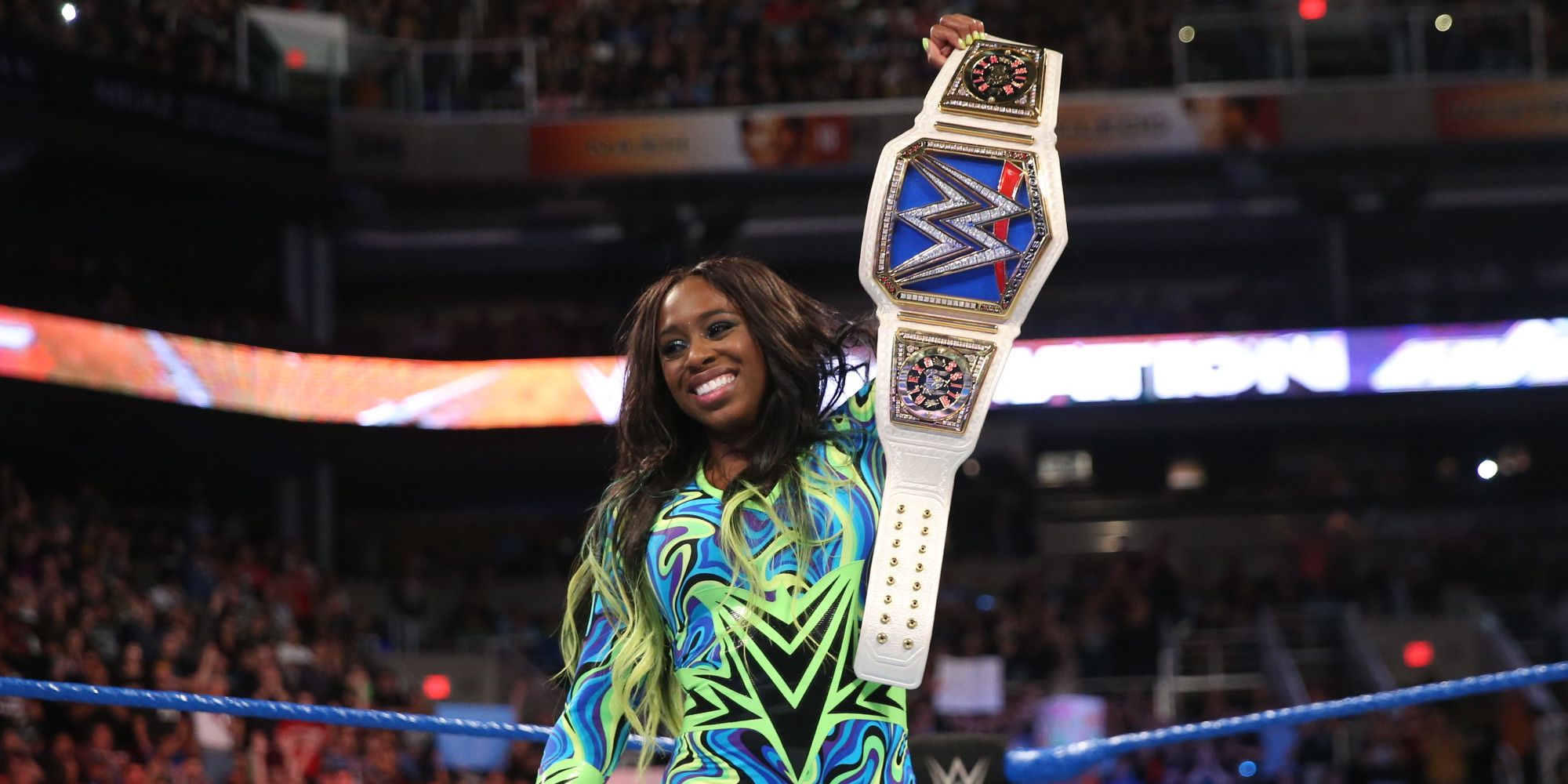 Naomi as WWE SmackDown Women's Champion