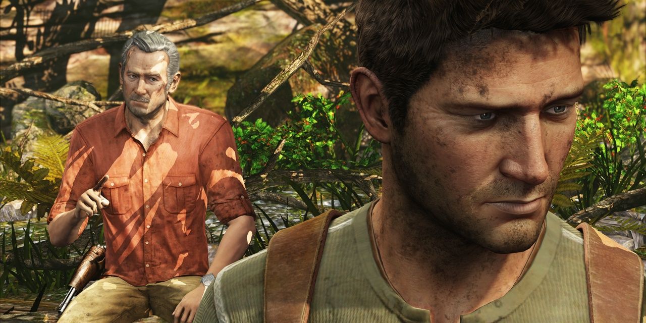 Nate turns away from Sully in Uncharted 3