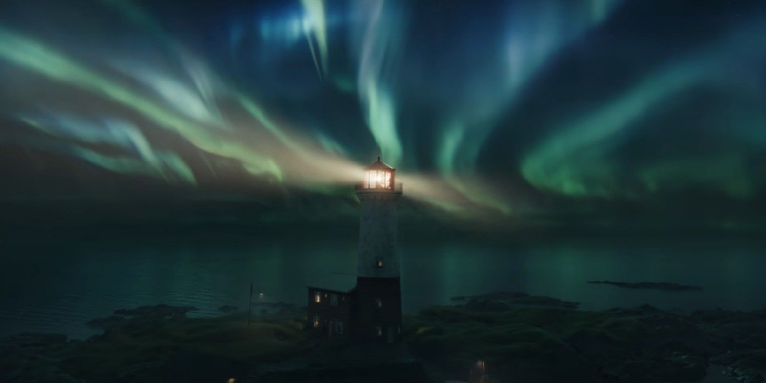 A lighthouse from Slumberland in Netflix's 2022 movies trailer