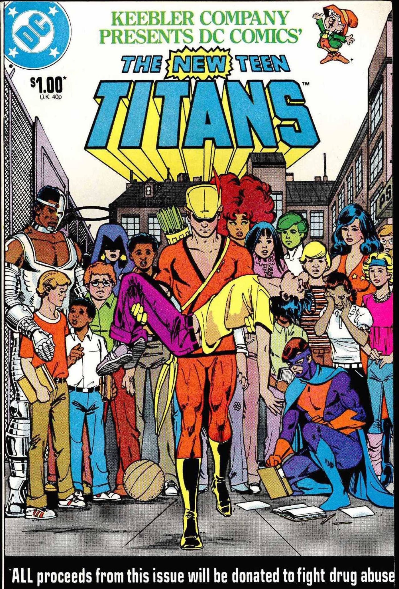 New Teen Titans Anti-Drug comic