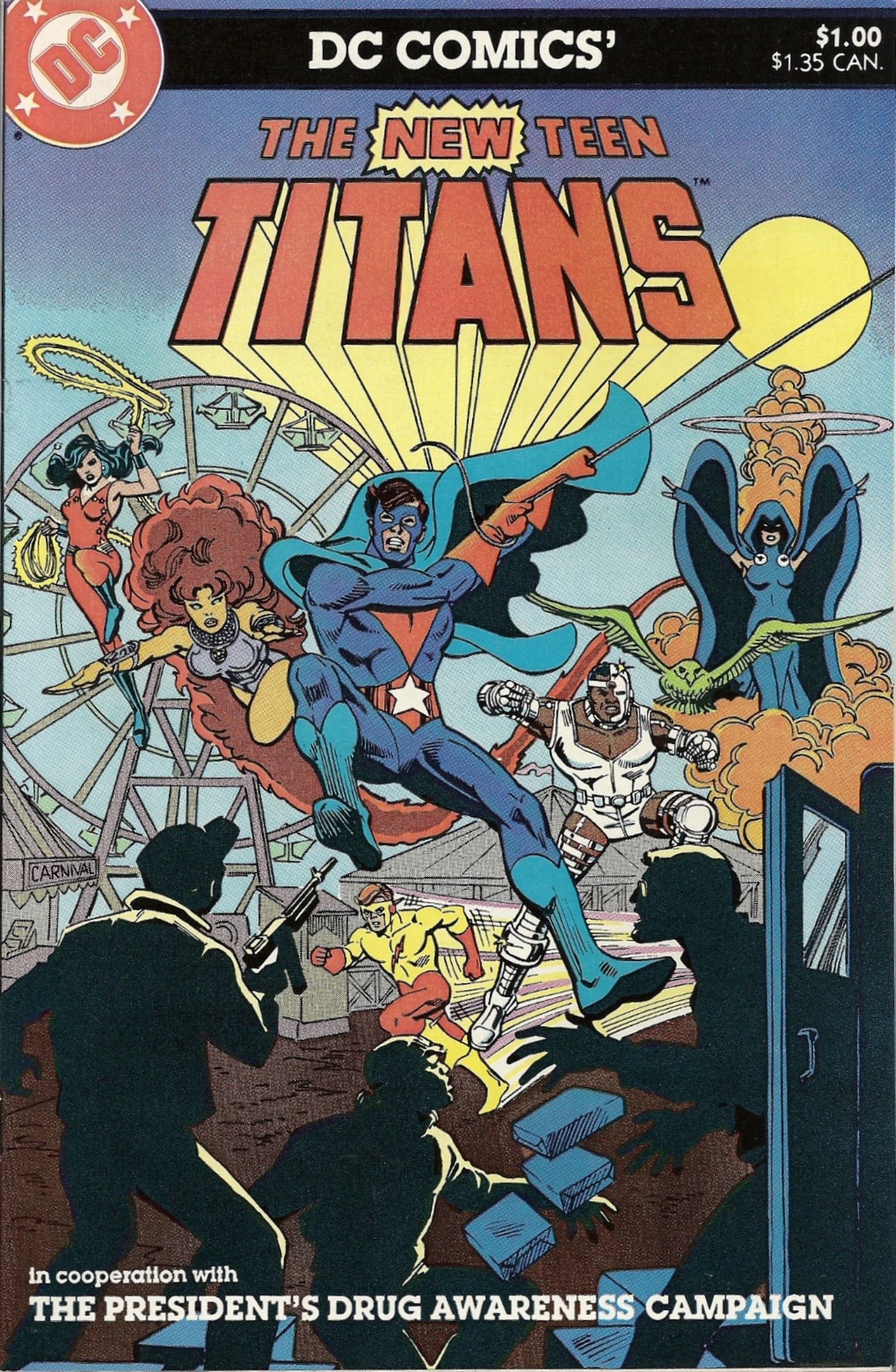 New Teen Titans anti-drug comic