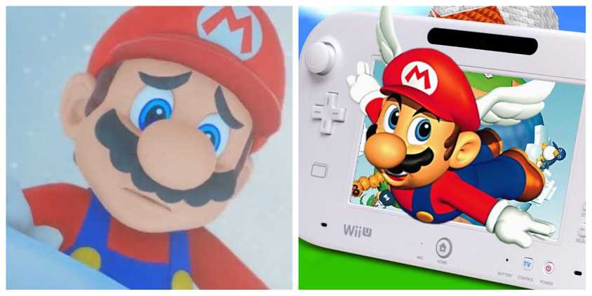 Nintendo's 3DS, Wii U Store Closures Hurt Game Preservation &amp; Trust - Sad mario and Wii U Virtual Console Super Mario 64 DS