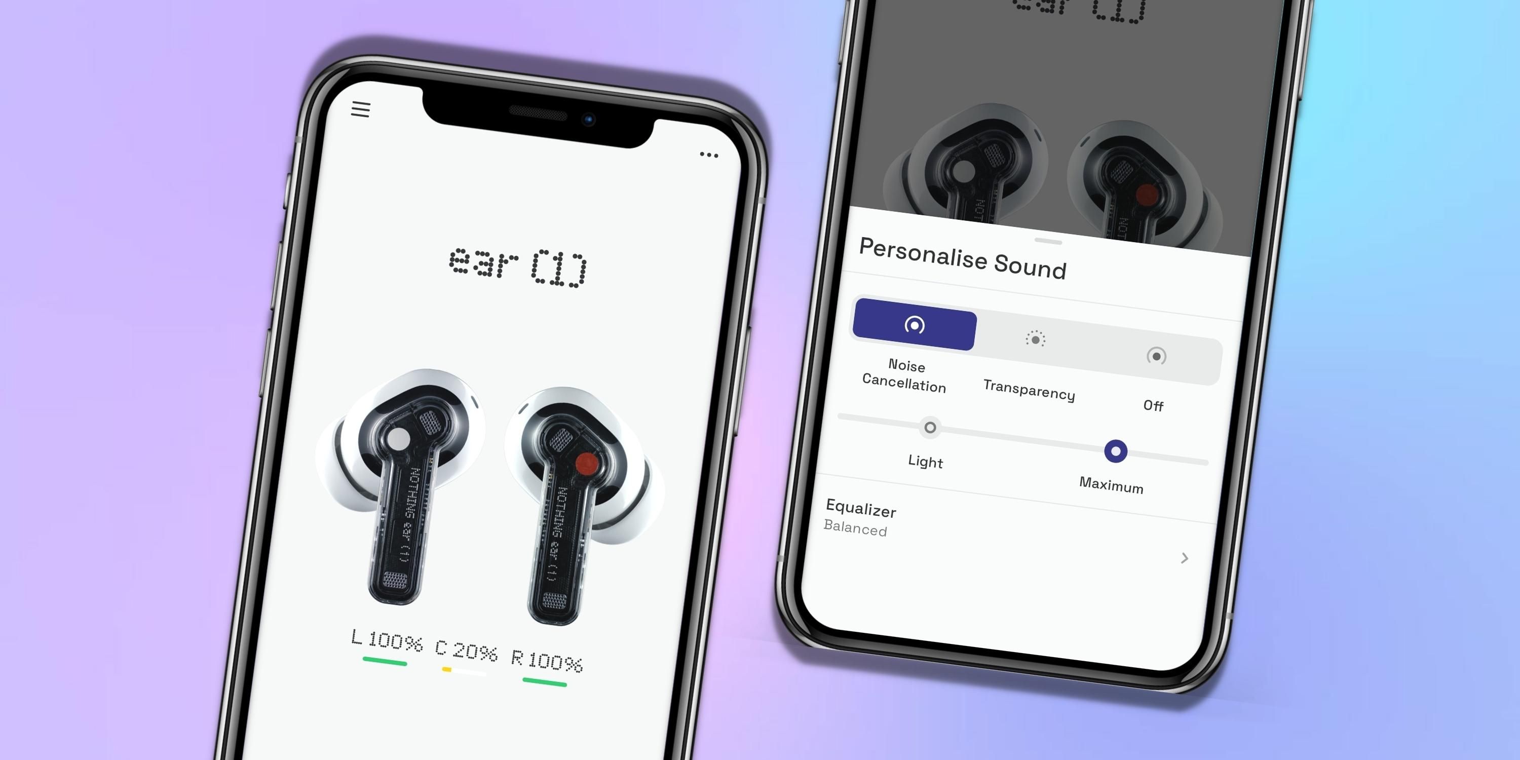 NOTHING EAR 1 Earbuds - Noise Cancellation Wireless Charging