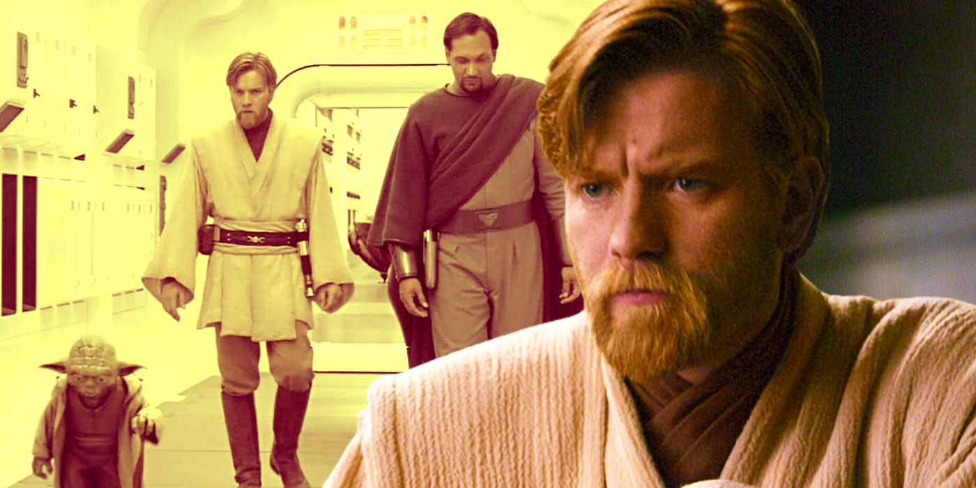 Obi-Wan Kenobi, Bail Organa, and Yoda in Revenge of the Sith