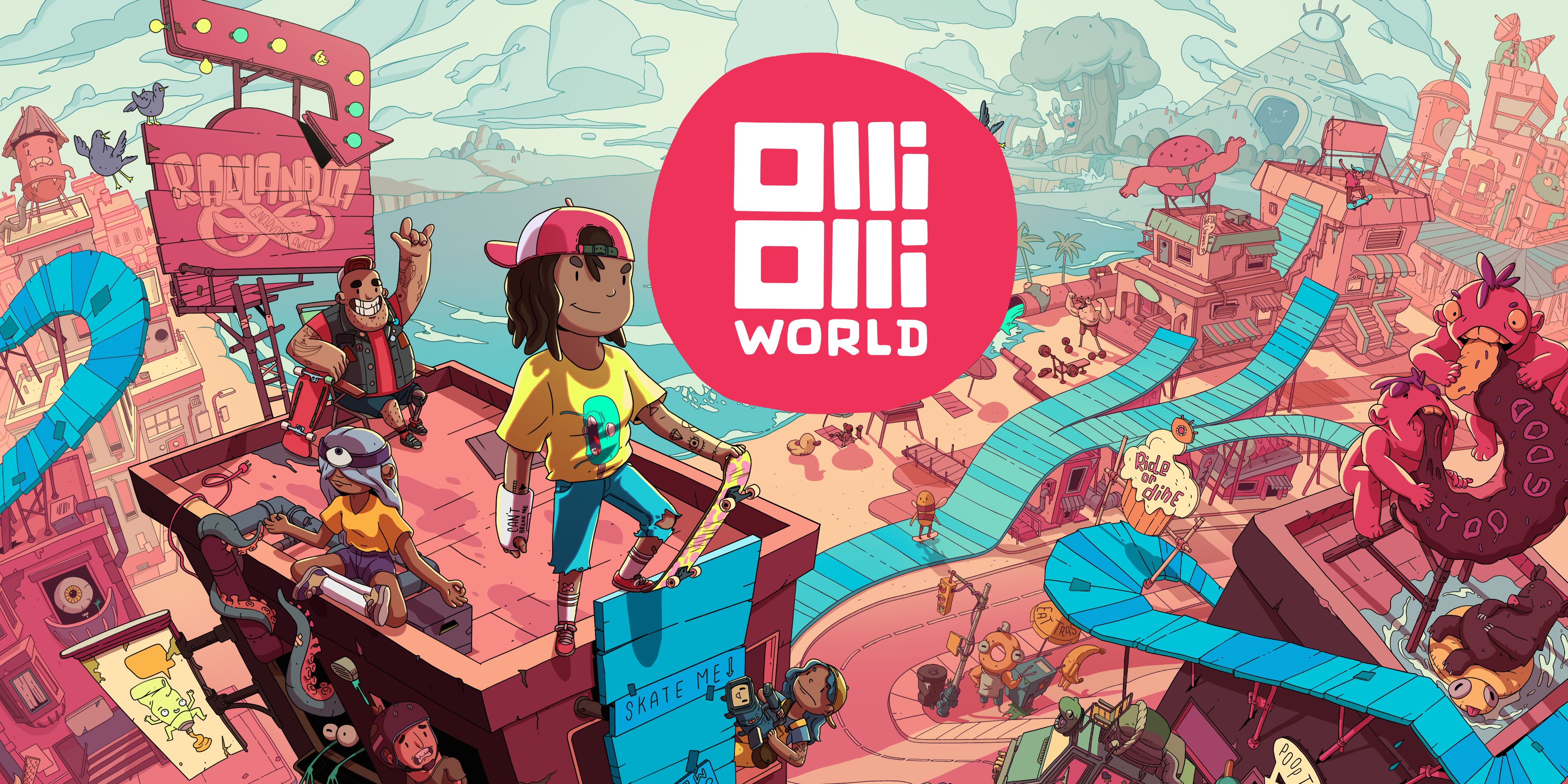 OlliOlli World Review Cover Art