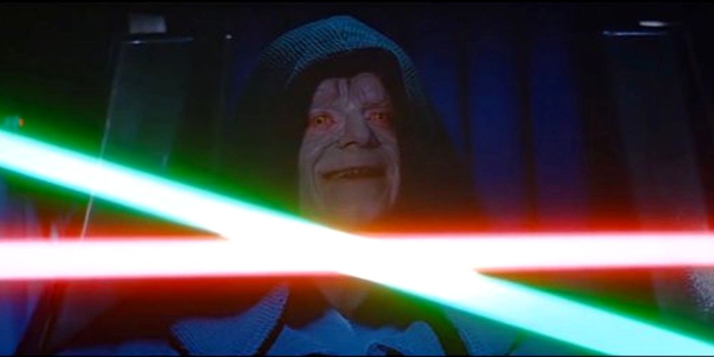 Palpatine with Crossed Lightsabers