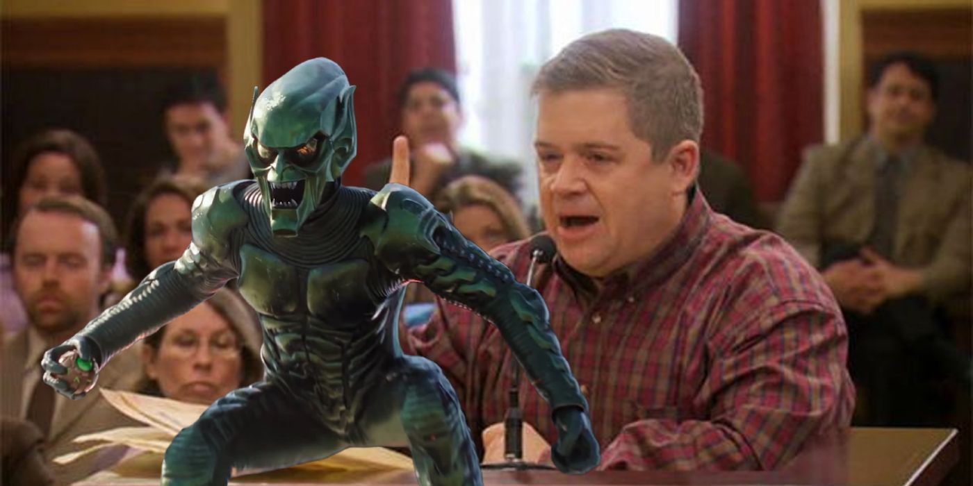 Patton Oswalt Willem Dafoe Green Goblin