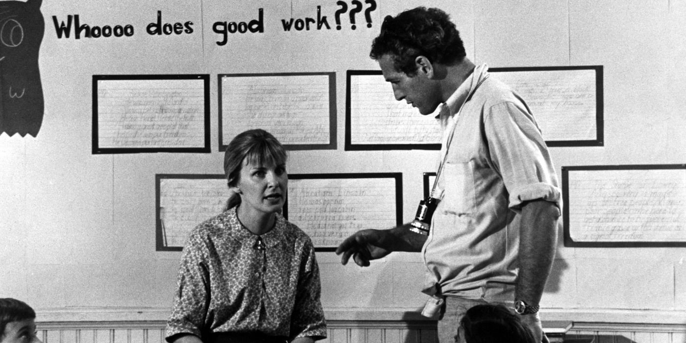Paul Newman directs Joanne Woodward in Rachel, Rachel.