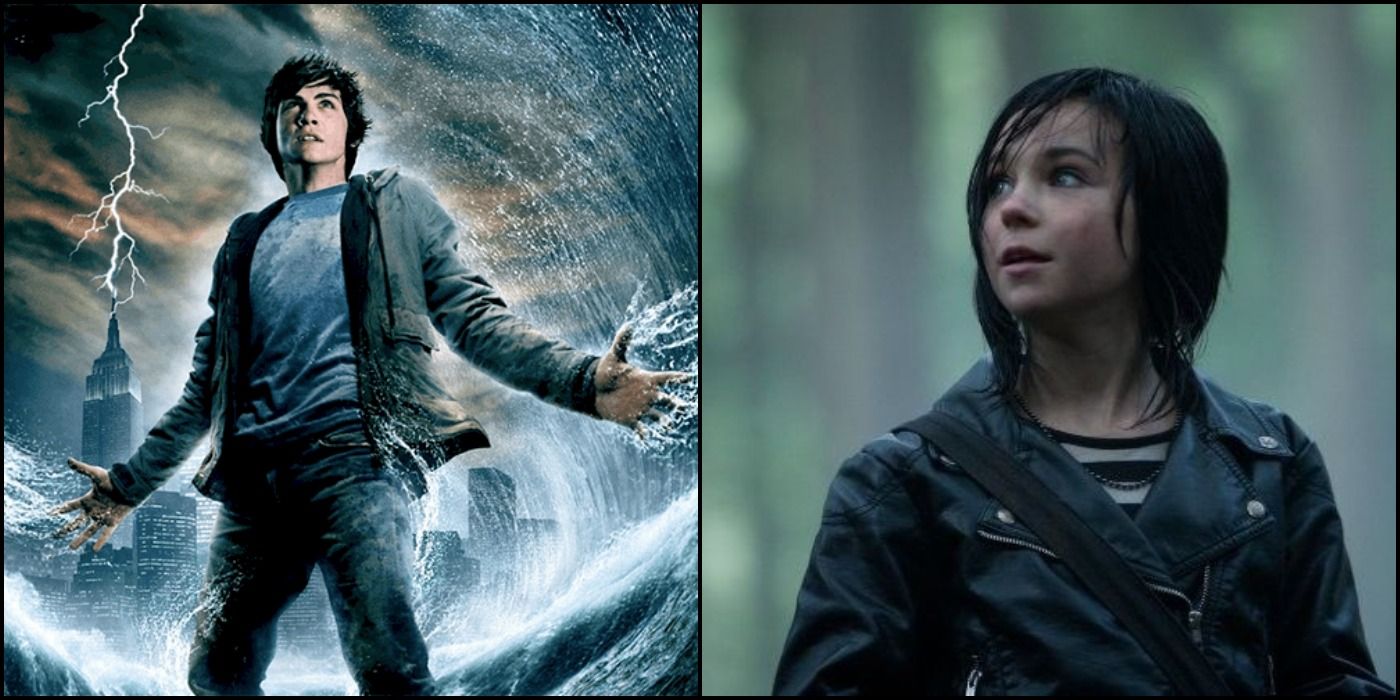 Percy and Thalia from Percy Jackson and The Olympians Movies