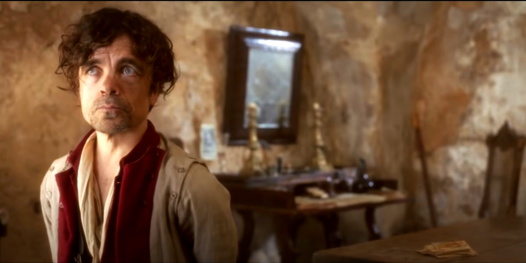 Peter Dinklage as Cyrano in the Bakery