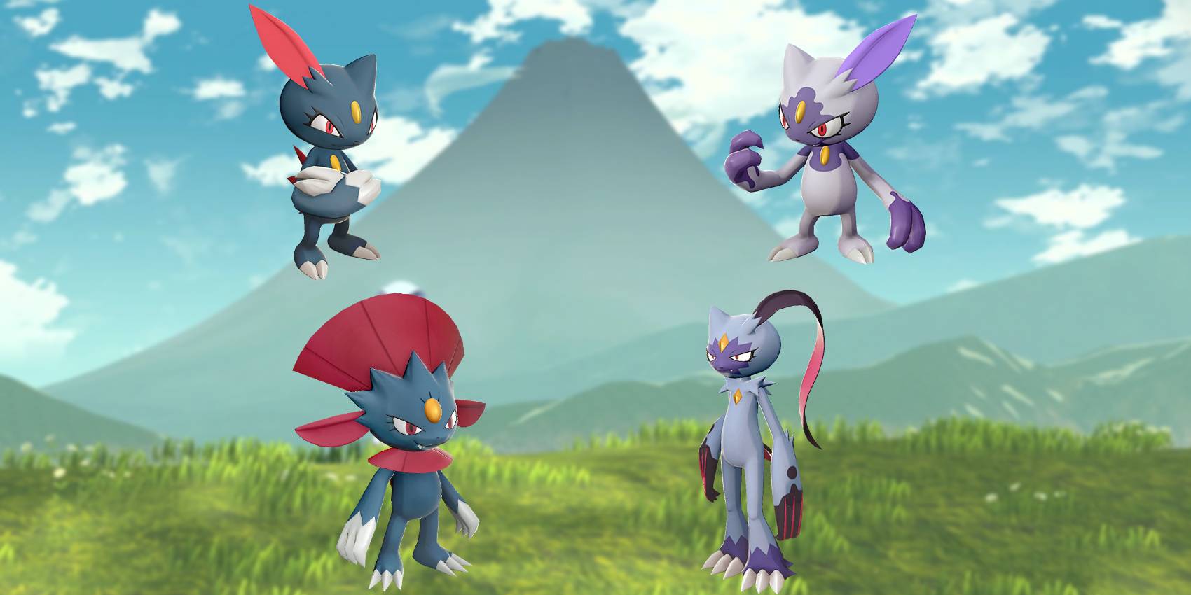 Where to find weavile legends arceus