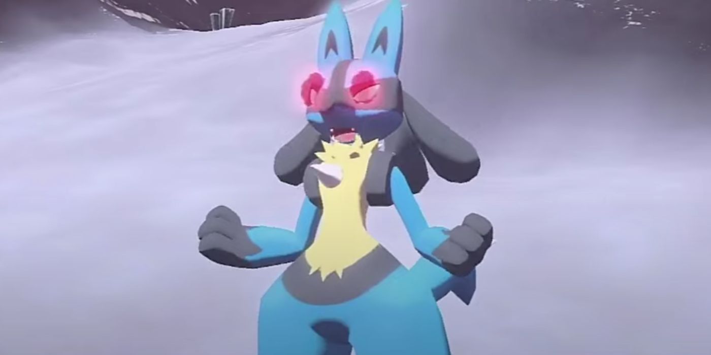 Alpha Lucario can be caught in the Alabaster Icelands area of Pokemon Legends: Arceus.