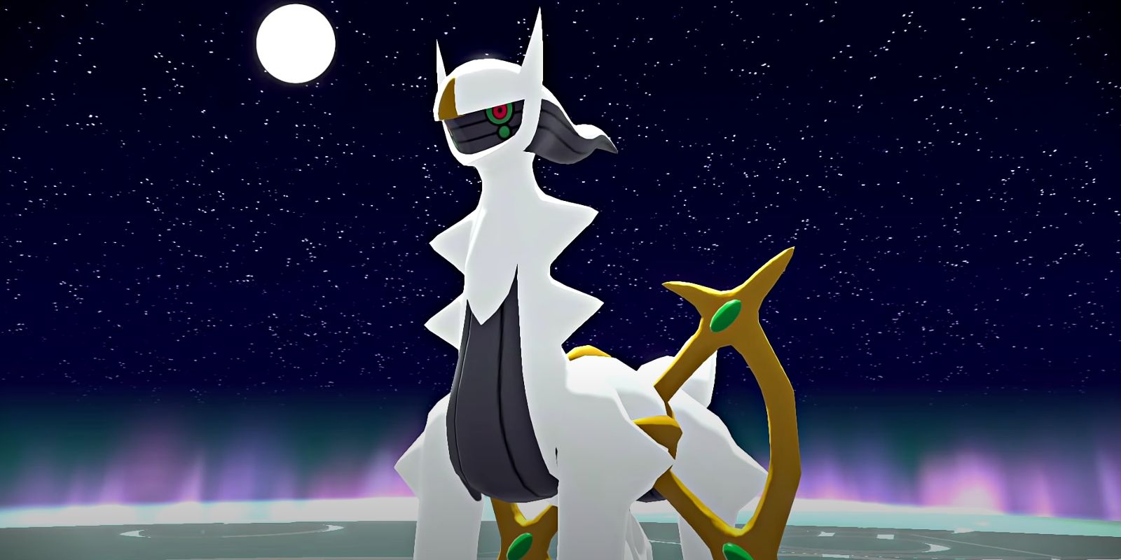 Trainers encounter Arceus after catching every Pokemon in Pokemon Legends: Arceus.