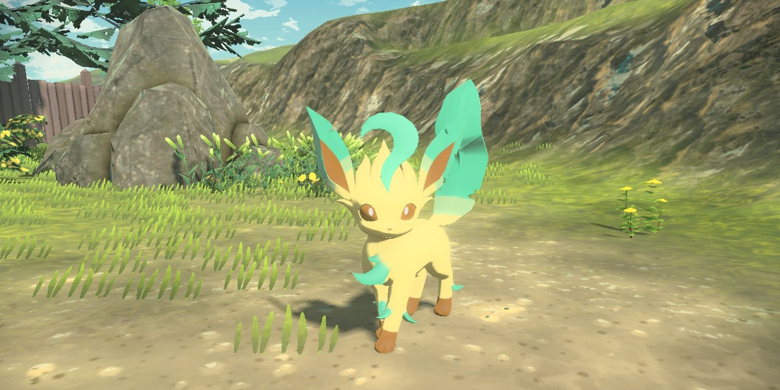 Trainers can evolve or catch Leafeon in Pokemon Legends: Arceus