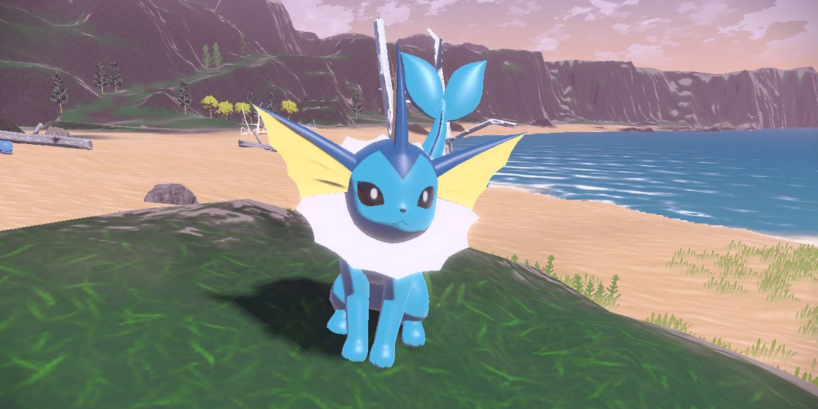 Vaporeon is a water type that Eevee can evolve into by using a Waterstone…