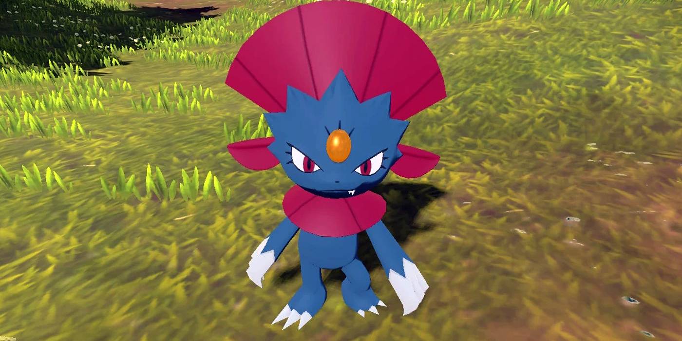 Is weavile in legends arceus