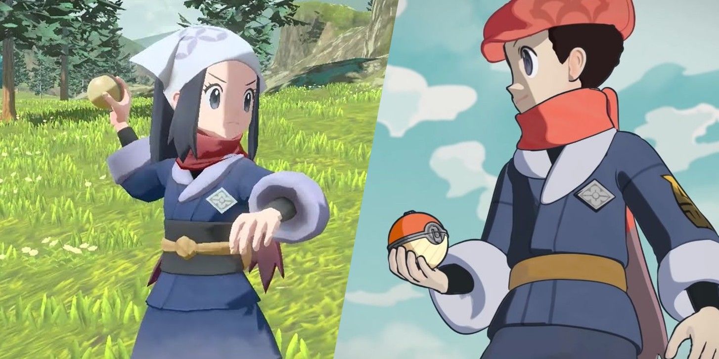 Pokémon Legends: Arceus Strange Ball Can Be Thrown But Still a Mystery