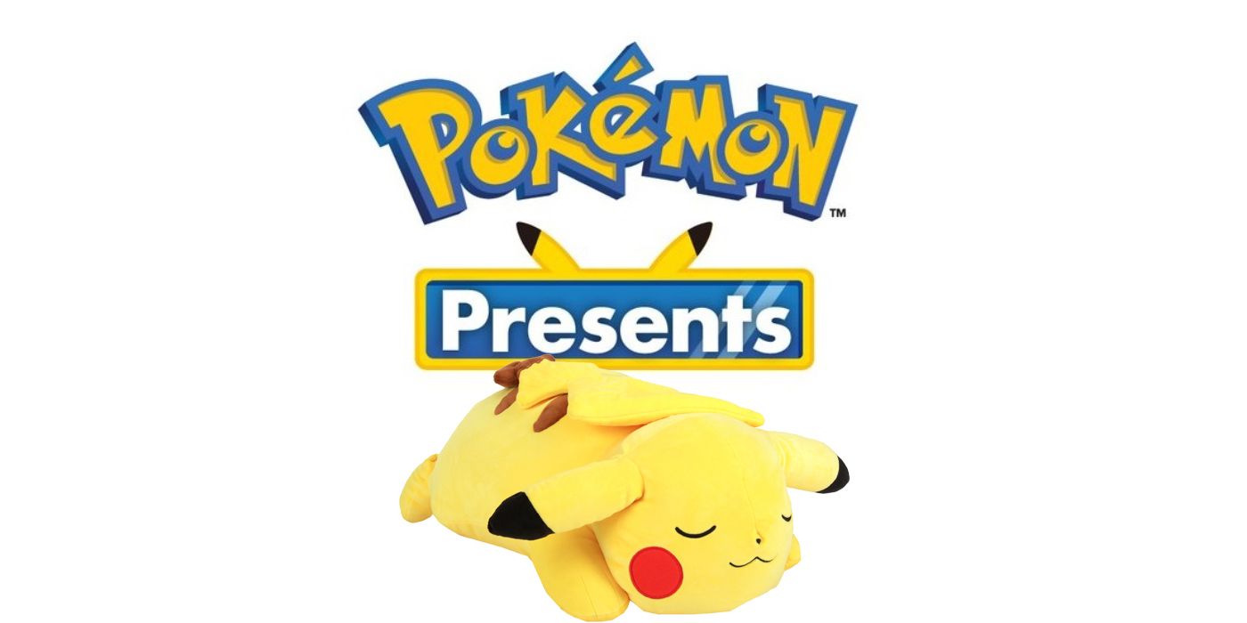 Pokemon Presents Sleeping Pikachu Cover