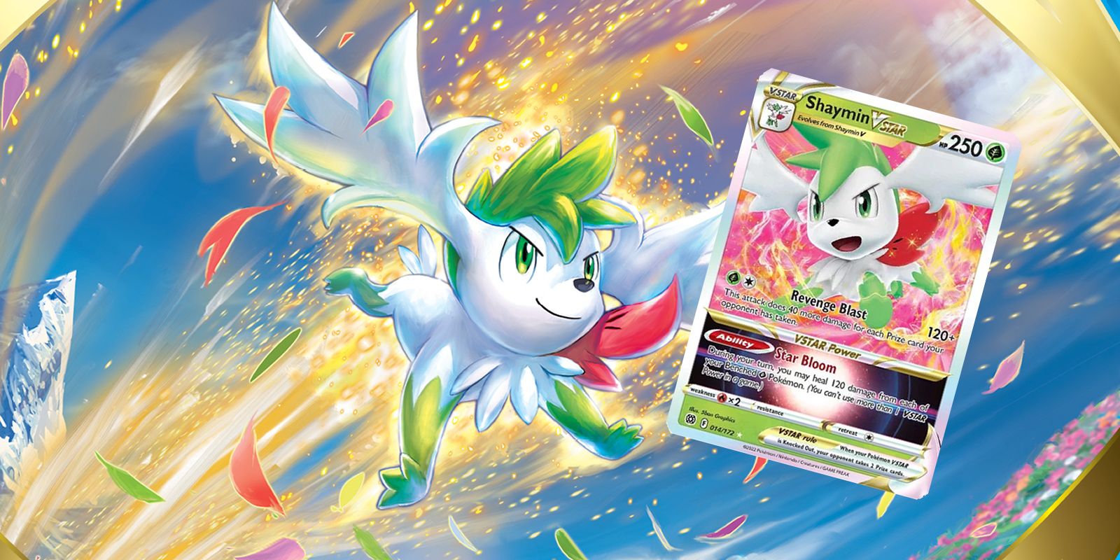 Pokemon TCG Shaymin VSTAR