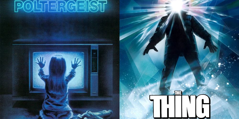 Polteregeist and The Thing posters