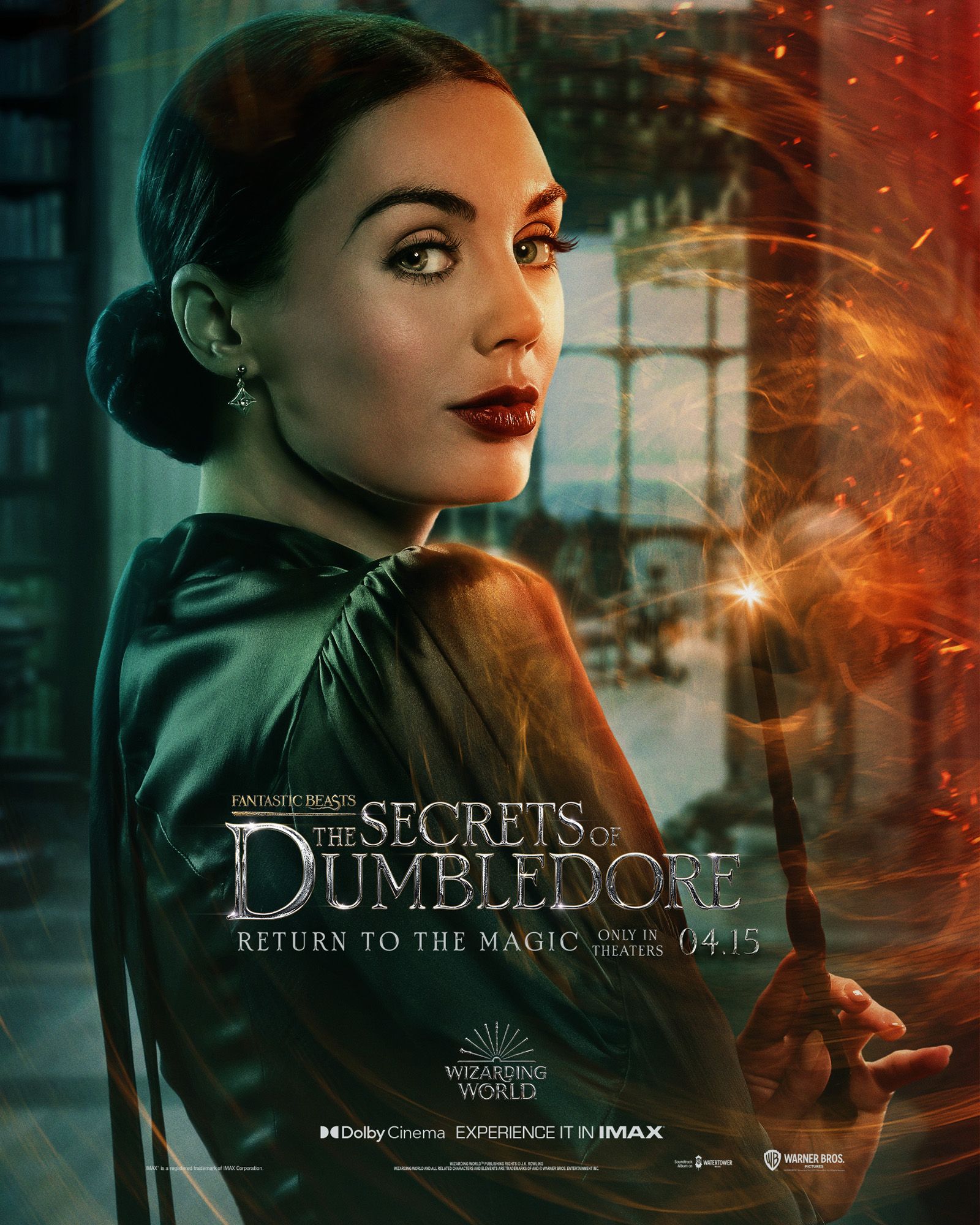 Poppy Corby-Tuech Fantastic Beasts 3 Poster