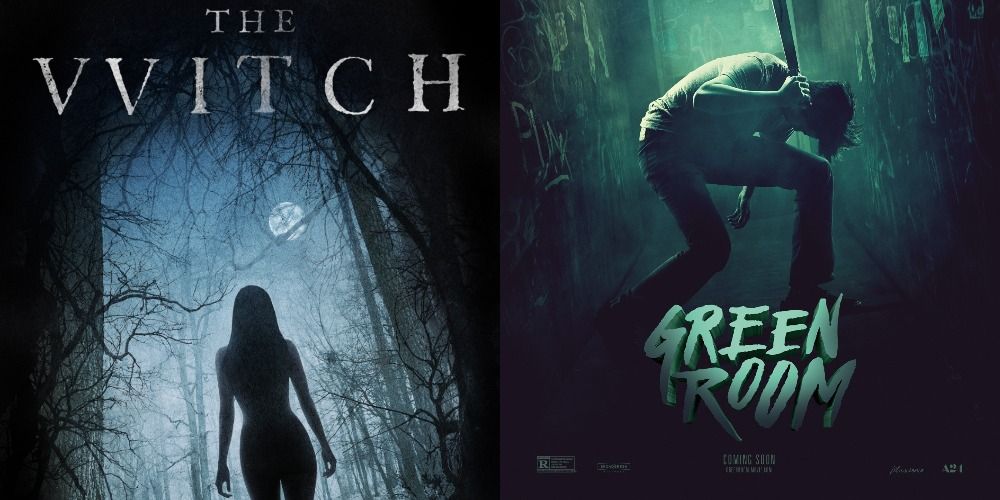 Posters for The Witch and Green Room