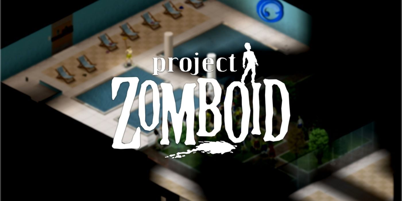 Project Zomboid Logo Blurred Background