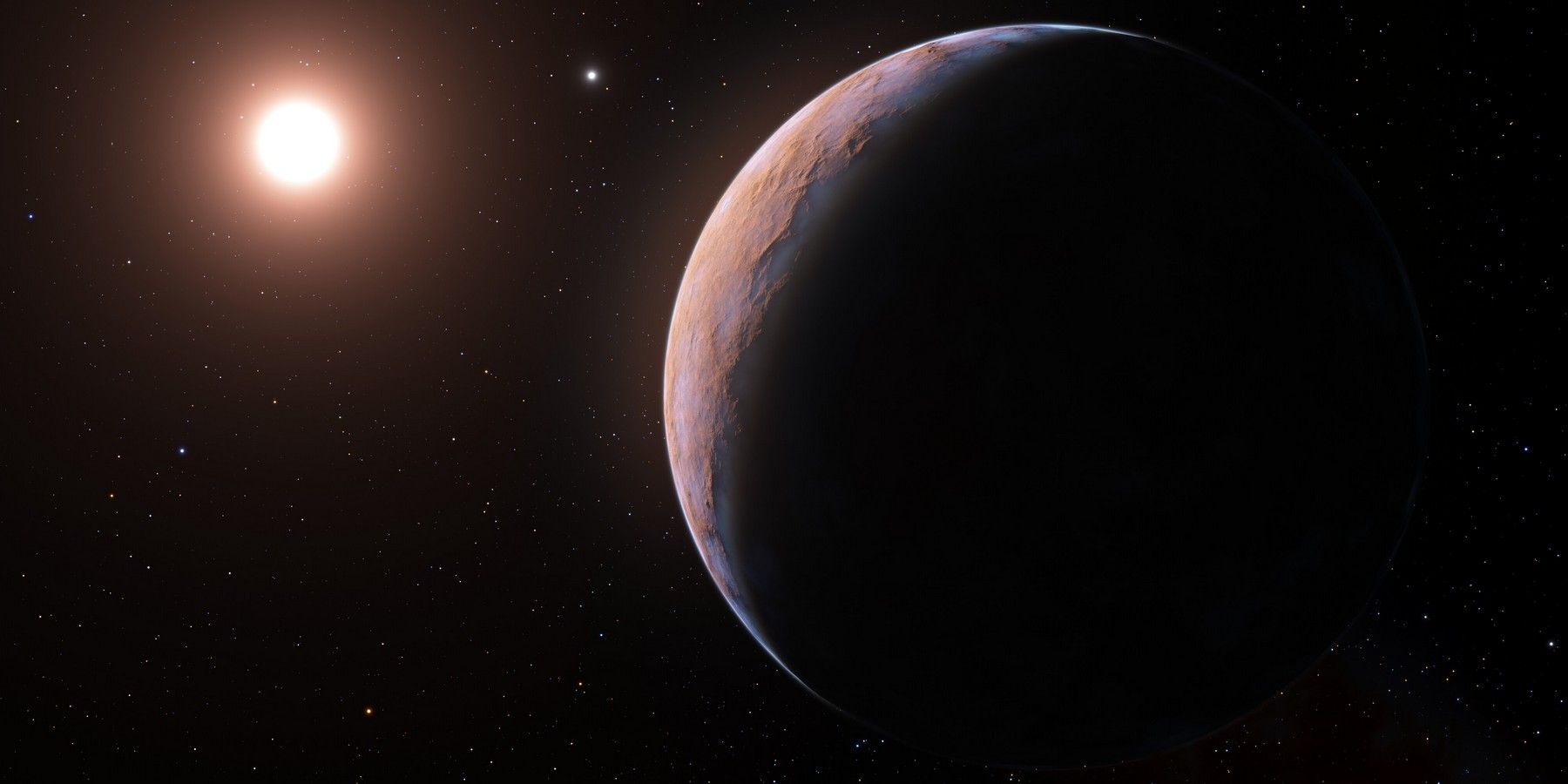 Proxima Centauri d star planetary system