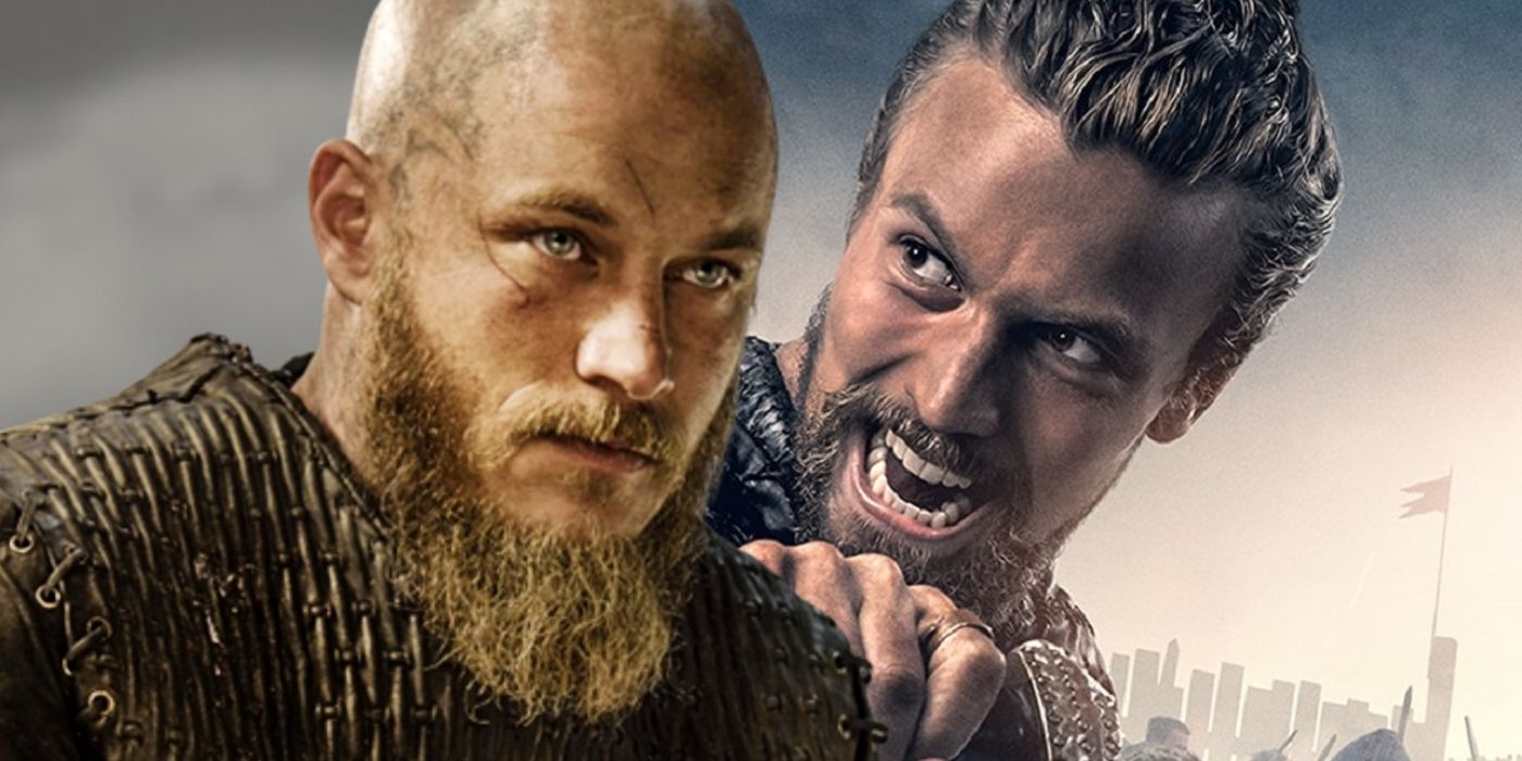 Ragnar in Vikings and Harald in Valhalla